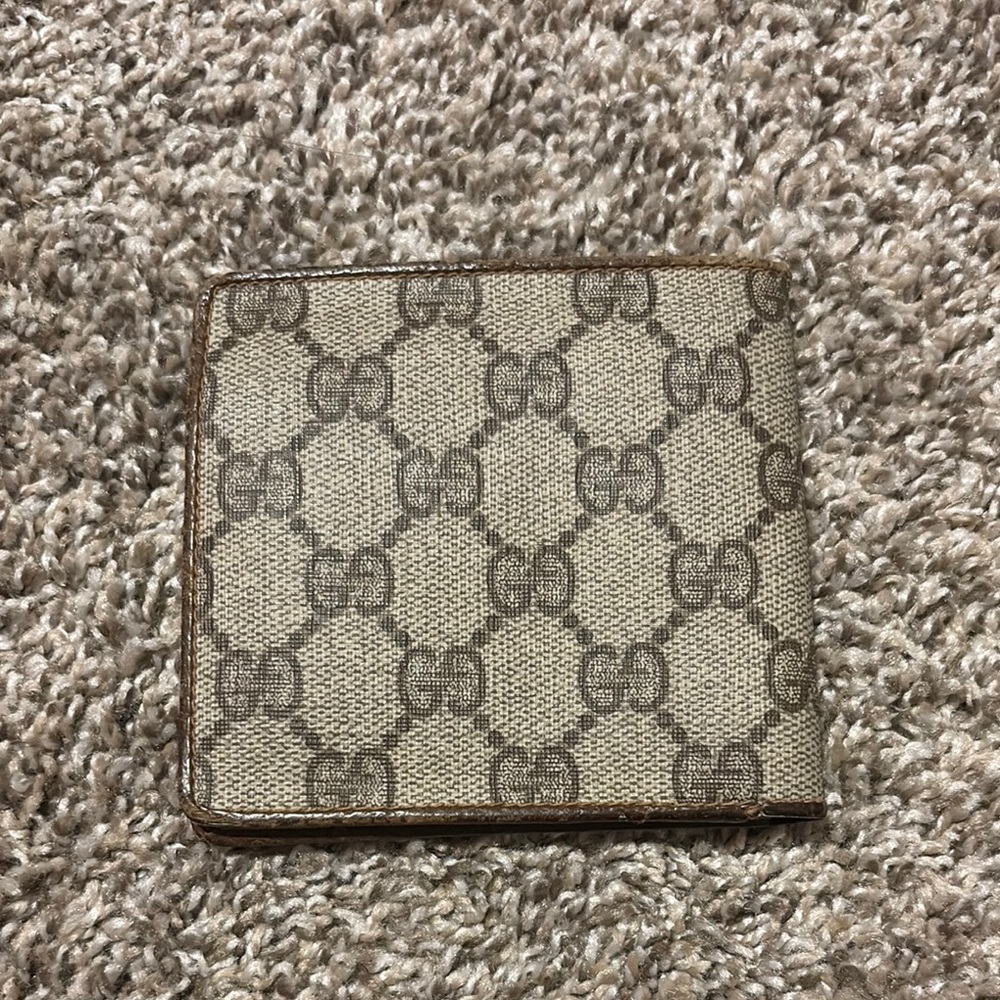 Gucci Brown and Tan mens wallet - Picture 2 of 16